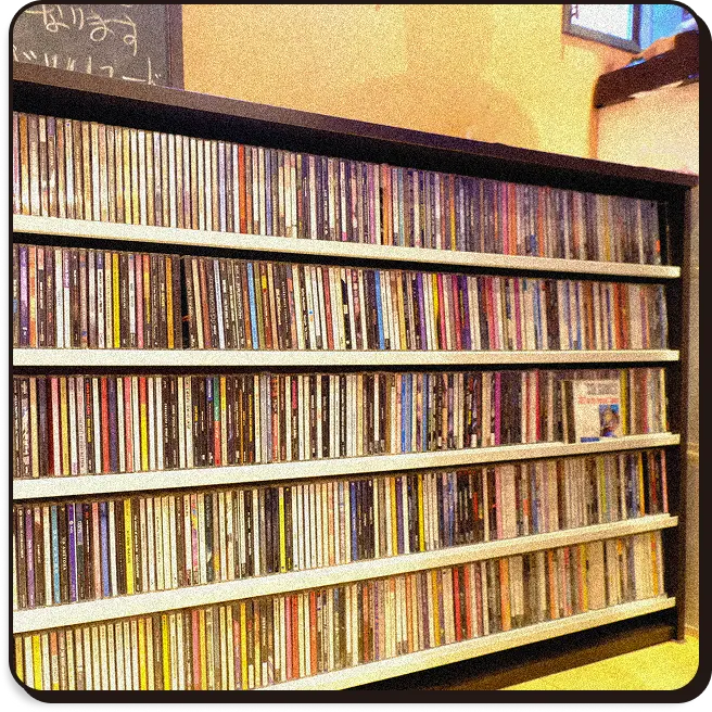cdがいっぱいの写真