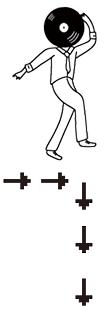 道案内の矢印