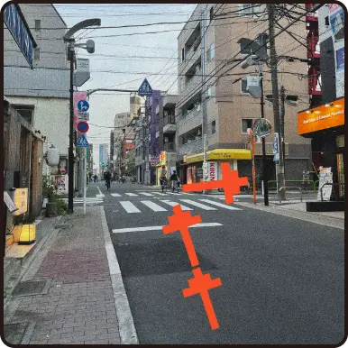 大山駅南口